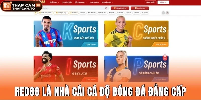 Red88 là nhà cái cá độ bóng đá đẳng cấp
