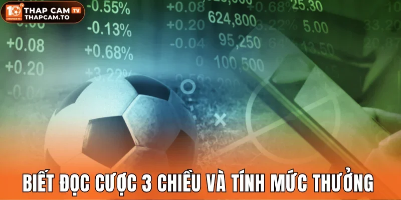 Biết cách đọc cược 3 chiều và tính mức thưởng thu về