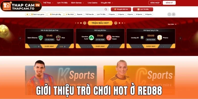 Giới thiệu trò chơi hot ở Red88