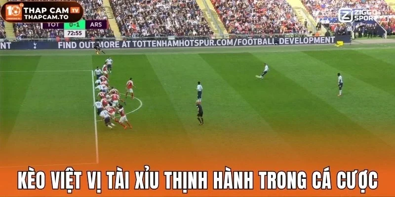 Kèo việt vị tài xỉu thịnh hành trong cá cược