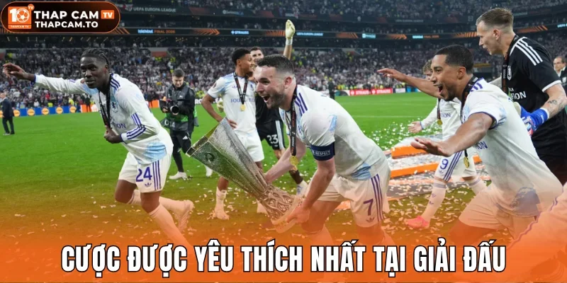 Những loại hình cược được yêu thích nhất tại giải đấu