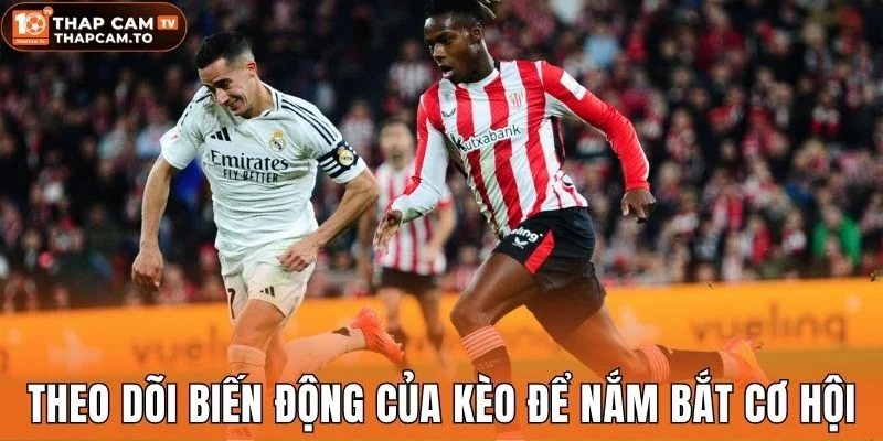 Theo dõi biến động của kèo để nắm bắt cơ hội